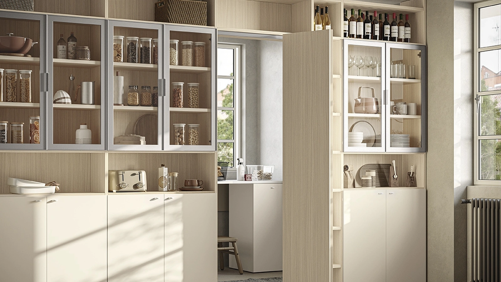 Golf Infinity U106 Bookcase by Colombini Casa