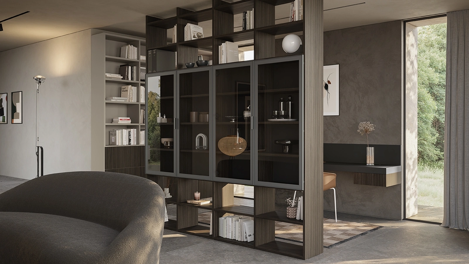 Golf Infinity U115 Bookcase by Colombini Casa