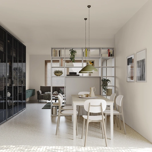 Golf Infinity U120 Bookcase by Colombini Casa