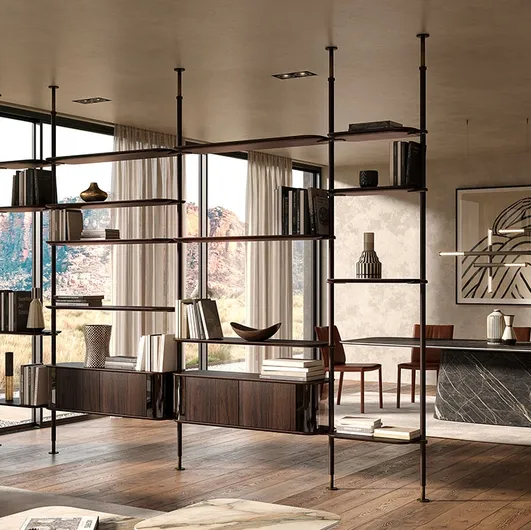 Harbour divinding bookcase by Cattelan Italia