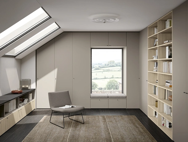 Golf Infinity U126 Bookcase by Colombini Casa