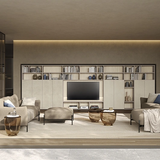 Infinity L101 Bookcase by Colombini Casa