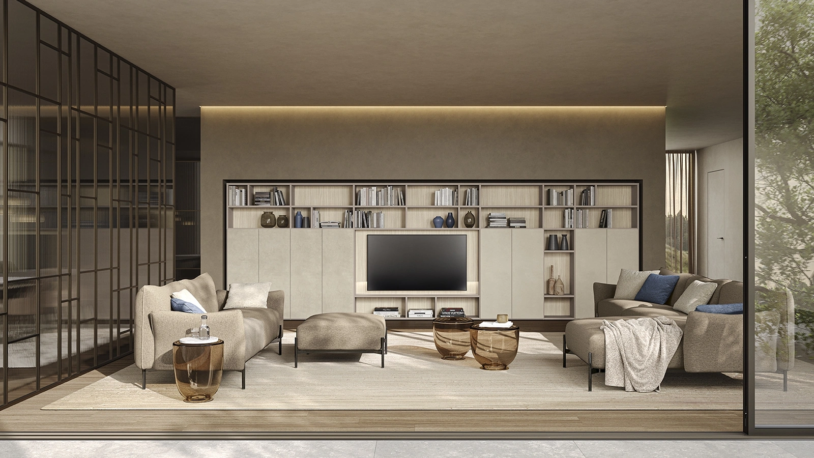 Infinity L101 Bookcase by Colombini Casa