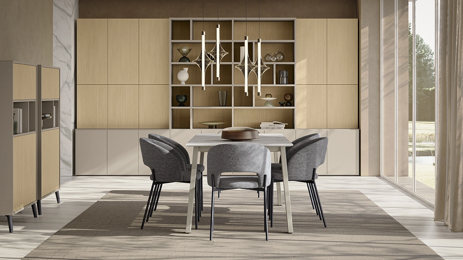Infinity L103 Bookcase by Colombini Casa