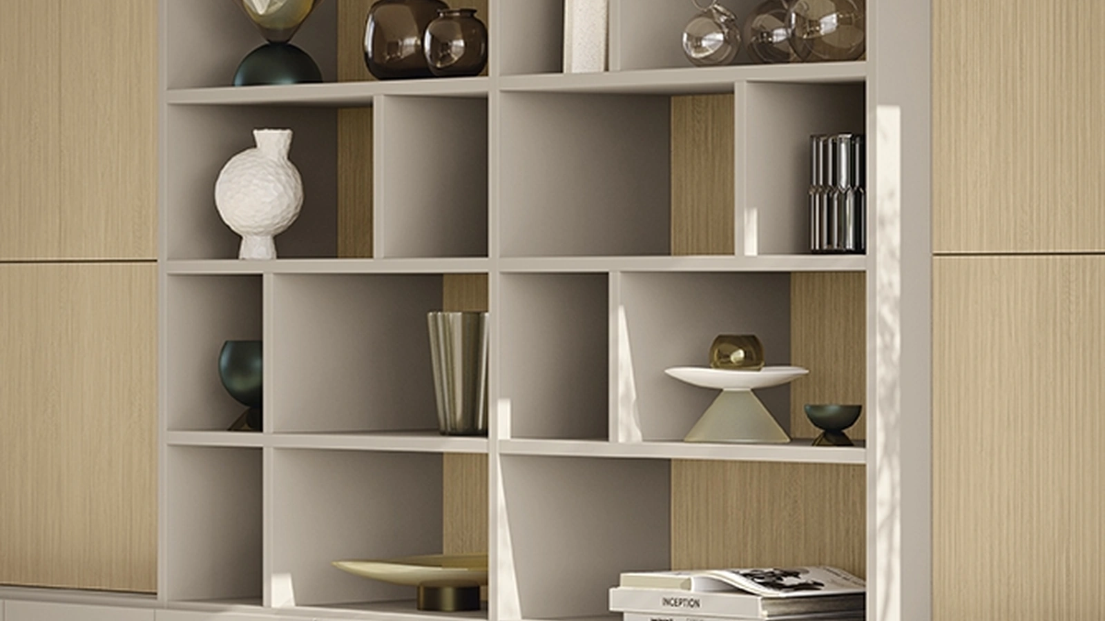 Infinity L103 Bookcase by Colombini Casa