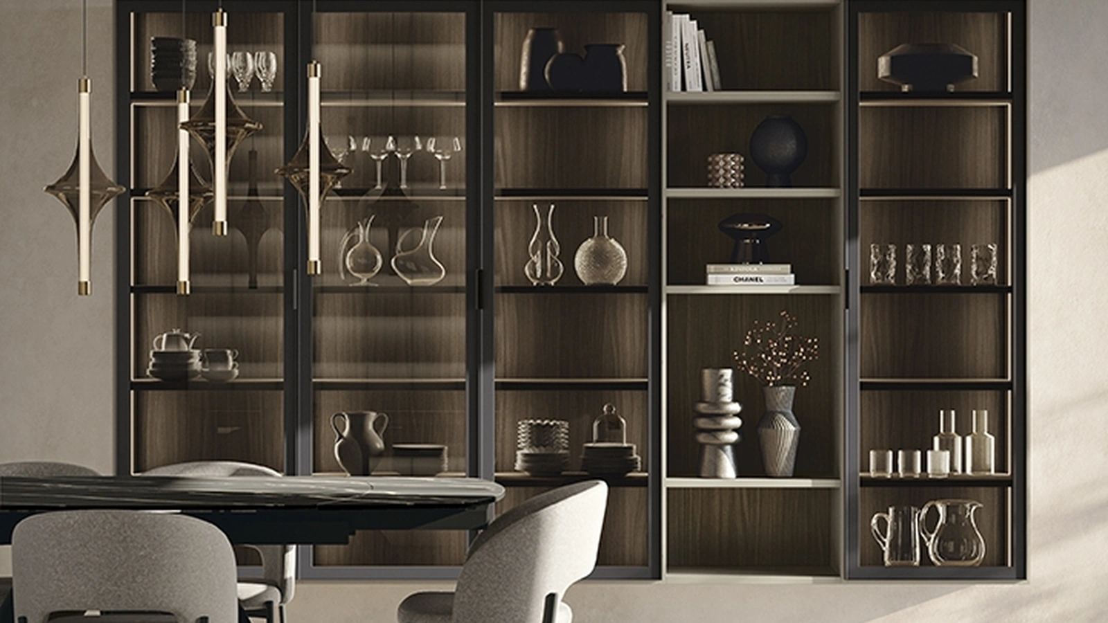 Infinity L106 Bookcase by Colombini Casa