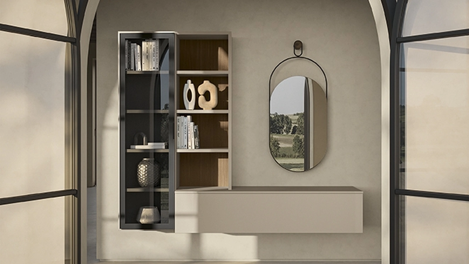 Infinity L112 Bookcase by Colombini Casa