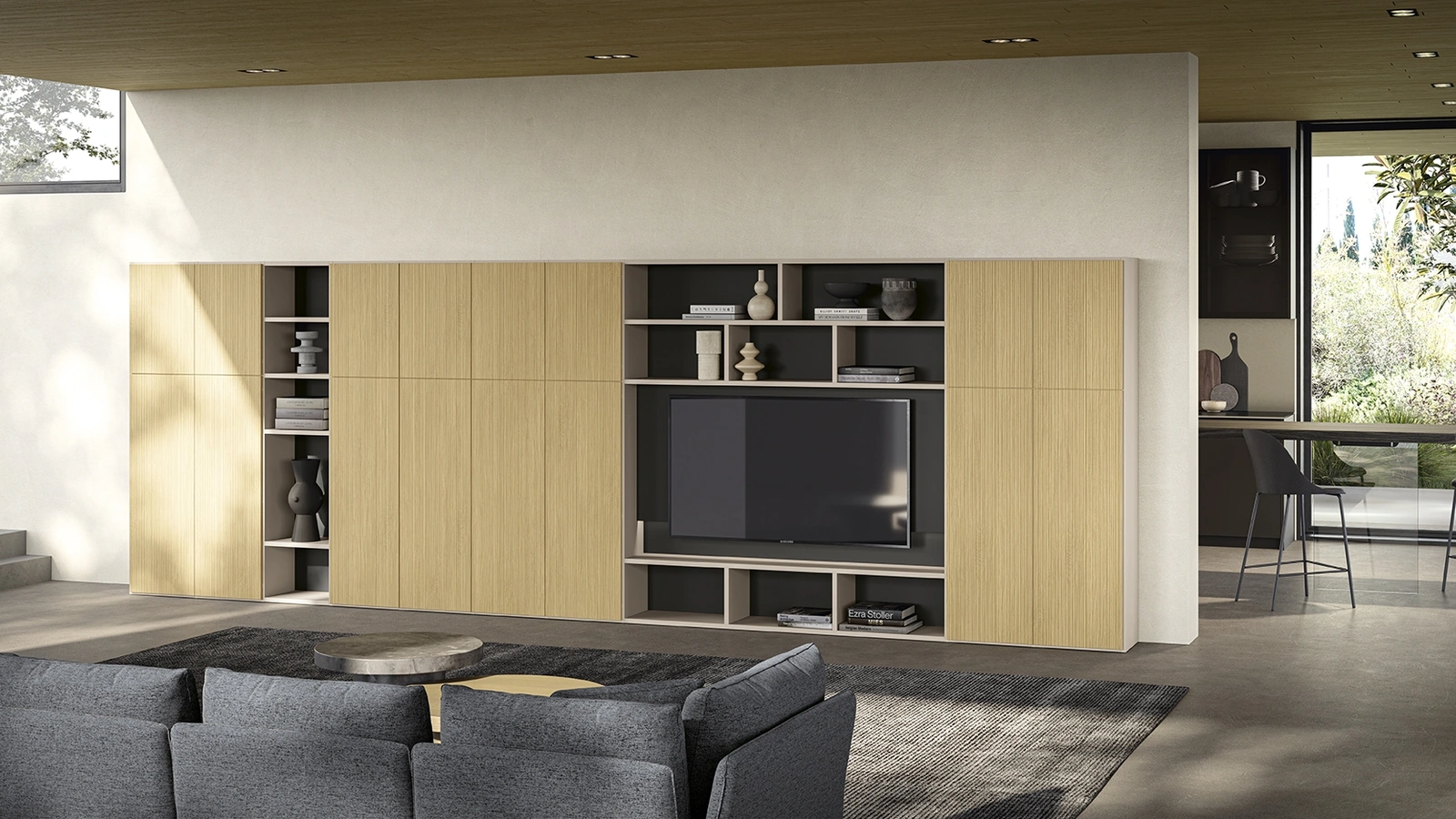 Infinity L114 Bookcase by Colombini Casa