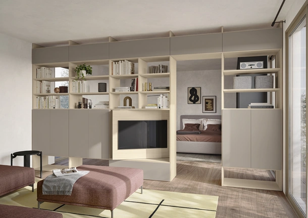 Infinity L125 Bookcase by Colombini Casa