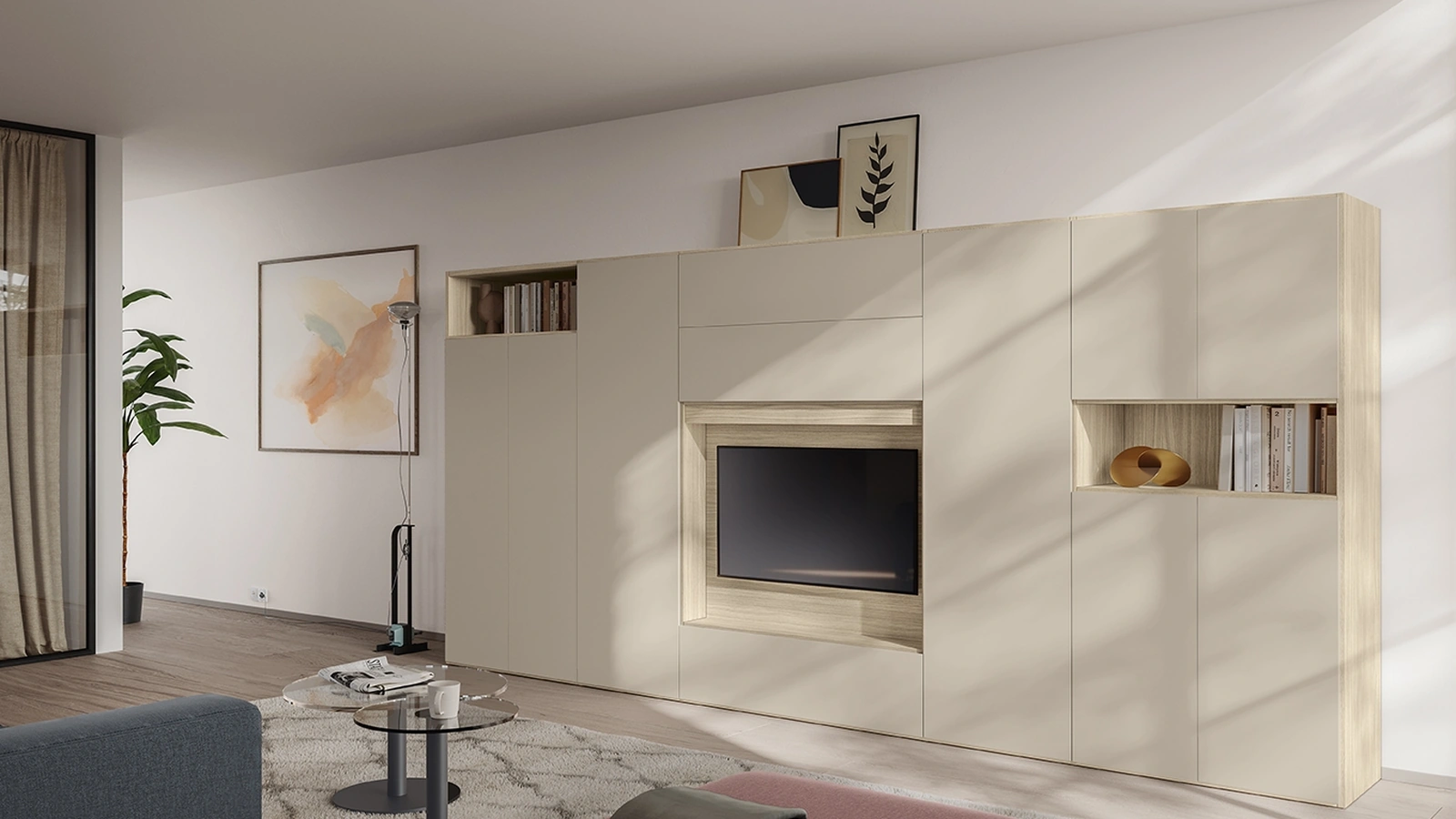 Infinity L126 Bookcase by Colombini Casa