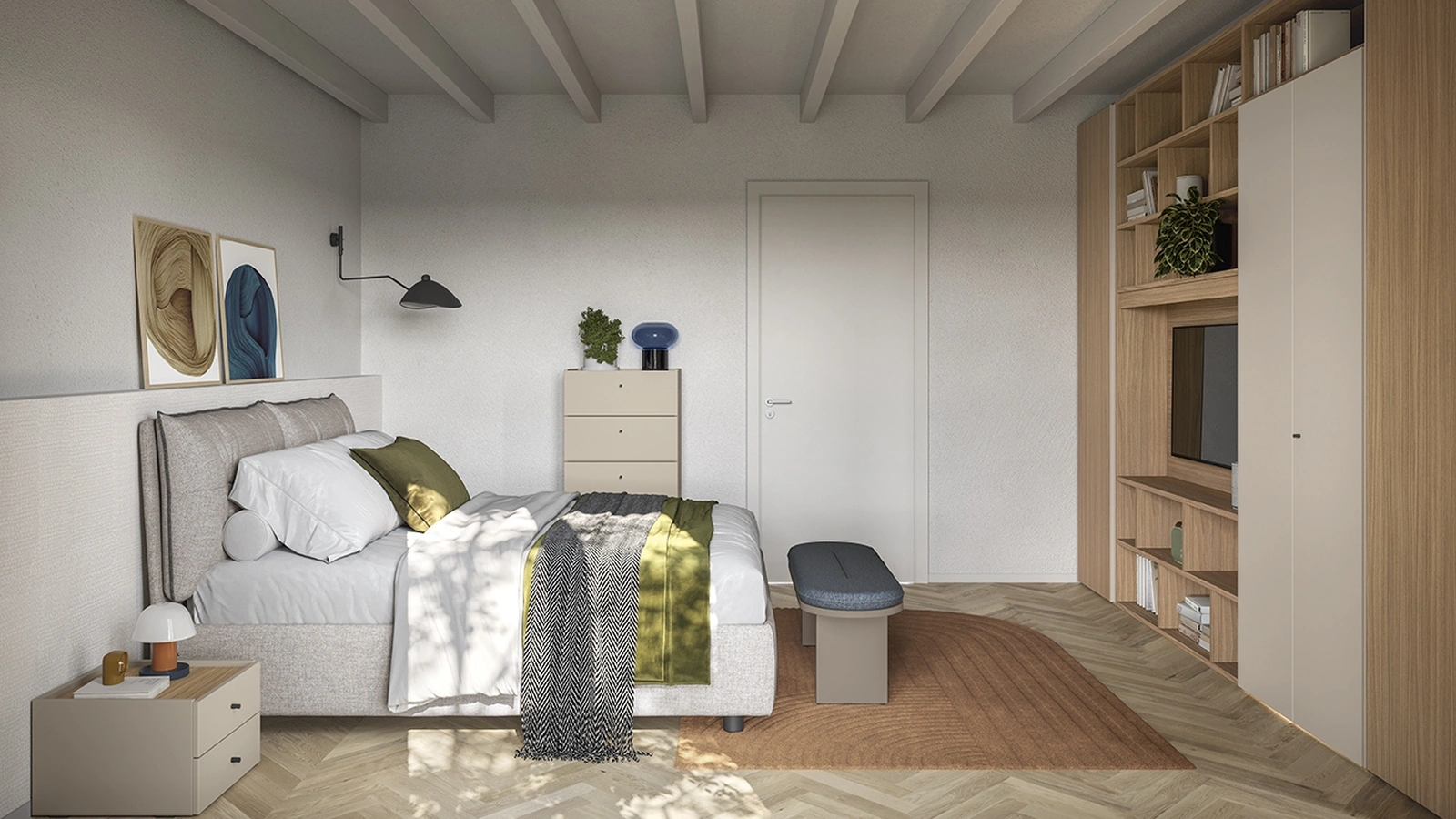 Infinity N113 Bookcase by Colombini Casa