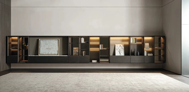 Logos Set 02 Bookcase by Molteni & C
