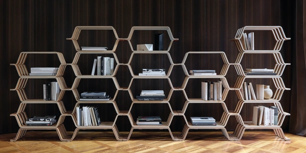 MHC-2 design bookcase by Molteni & C