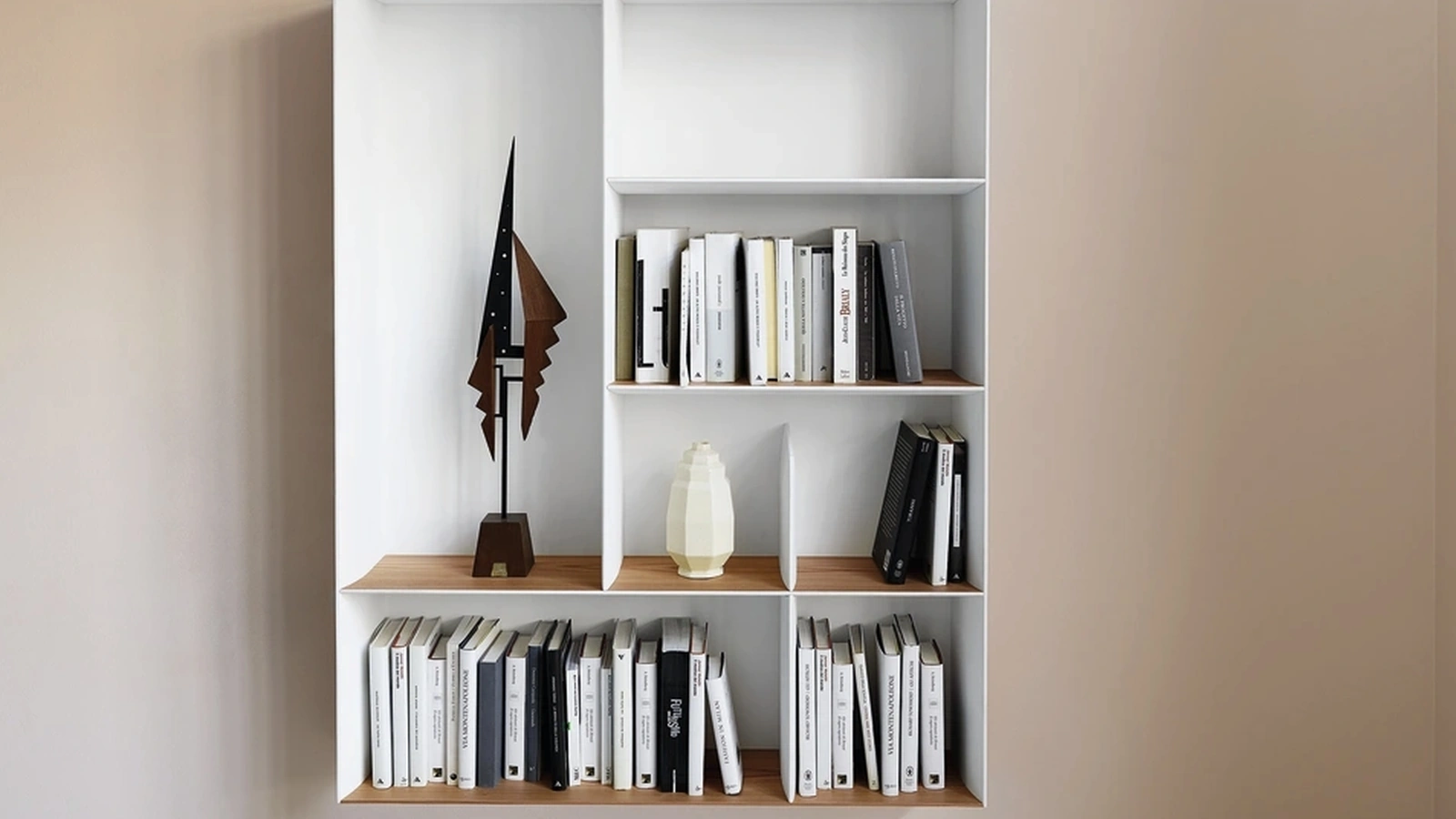 D-357-2 Wall-Mounted Bookcase by Molteni & C