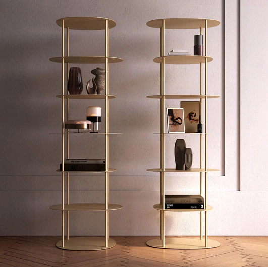Freestanding bookcase Oasis by Tonin Casa.