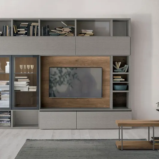 Atlas bookcase UNIT AT221 by Tomasella