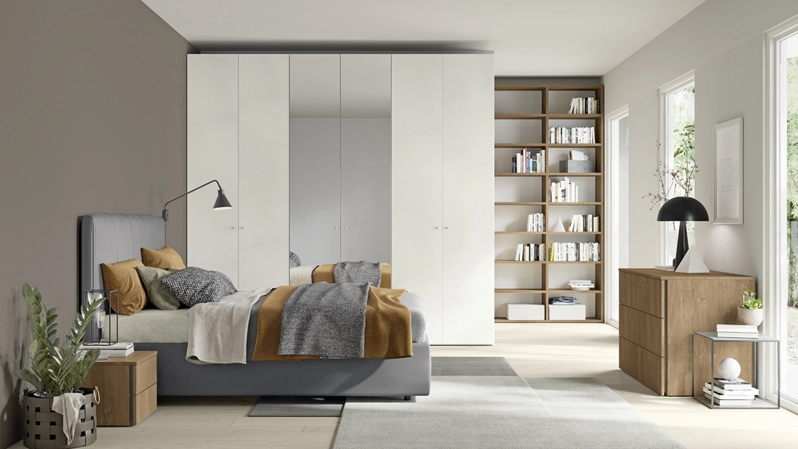 Volo Infinity M008 Bookcase by Colombini Casa