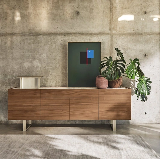 Horizon wooden sideboard by Calligaris