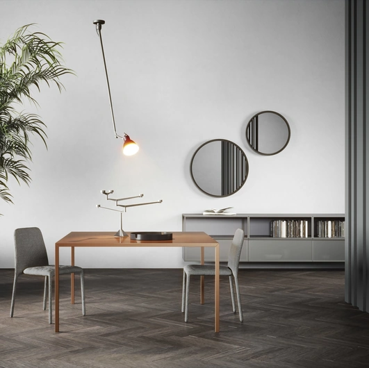Suspended mobile Box 18 Glossy Gray by Novamobili