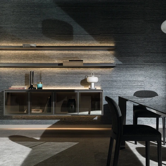 Suspended wall unit Pass Word Evolution 05 by Molteni & C