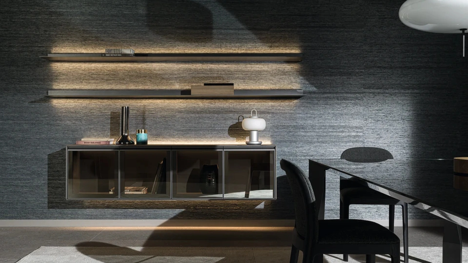 Suspended wall unit Pass Word Evolution 05 by Molteni & C