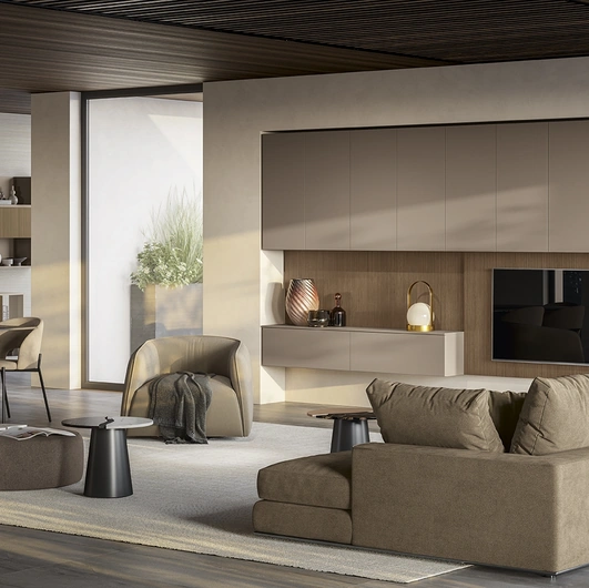 Night & Day L105 Wall Unit by Colombini Casa