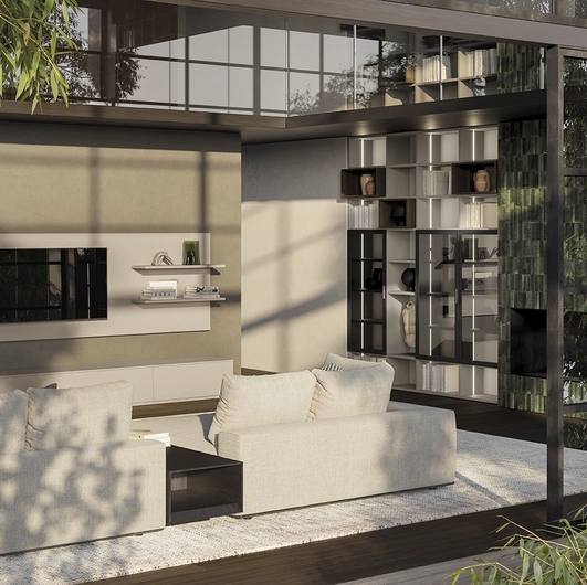 Night & Day L109 Wall Unit by Colombini Casa