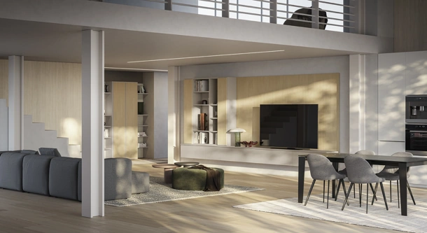 Night & Day L111 Wall Unit by Colombini Casa