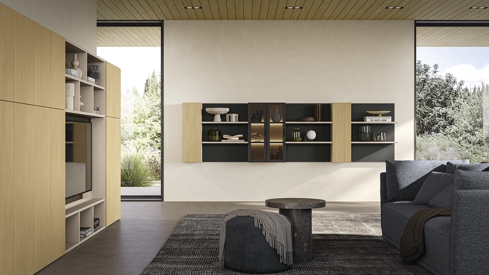Night & Day L114 Wall Unit by Colombini Casa