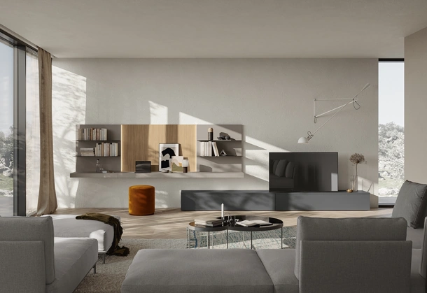 Night & Day L117 Wall Unit by Colombini Casa