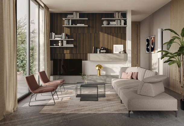 Night & Day L119 Wall Unit by Colombini Casa