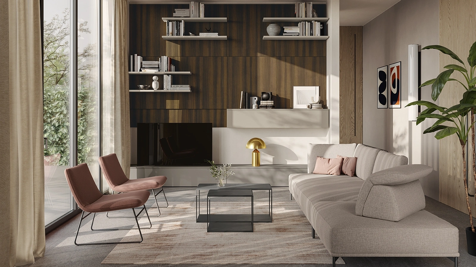 Night & Day L119 Wall Unit by Colombini Casa