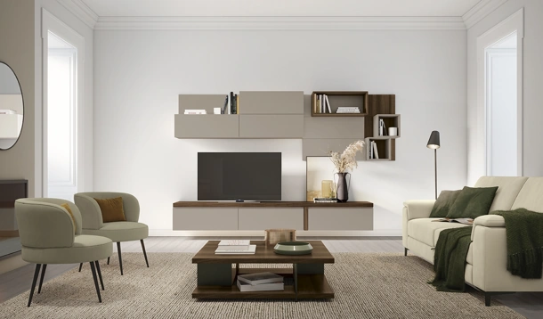 Night & Day L123 Wall Unit by Colombini Casa