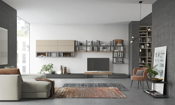 Night & Day L127 Wall Unit by Colombini Casa