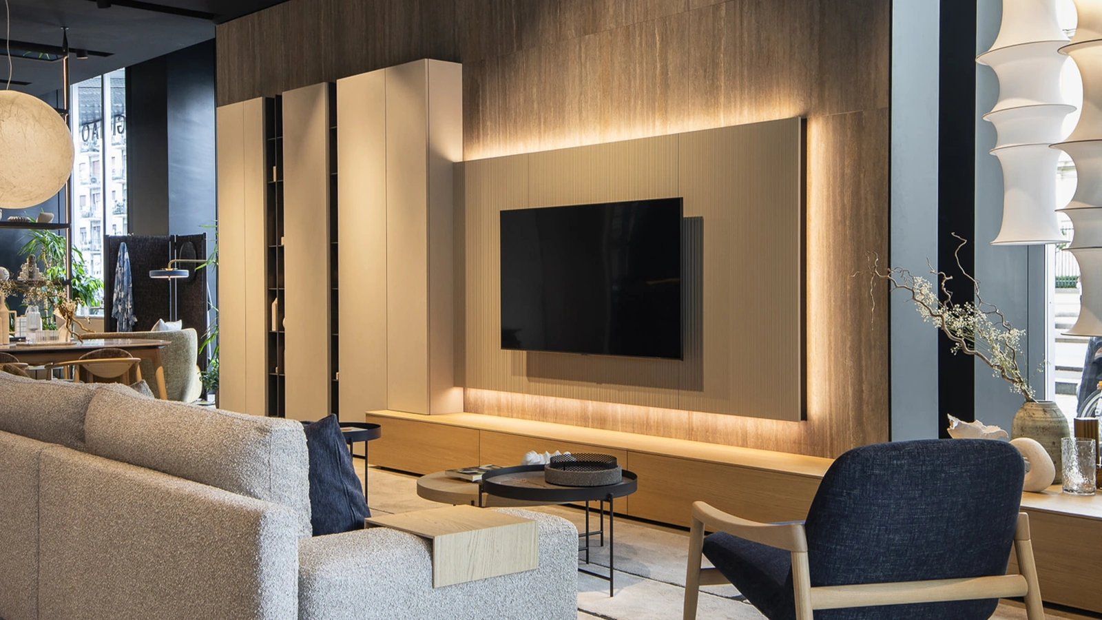 Novamobili TV Panel Wall Unit 01