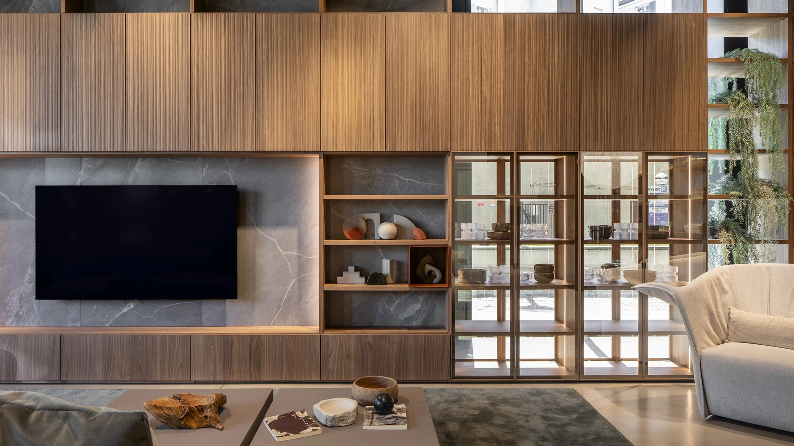 Novamobili 05 TV Panel Wall Unit