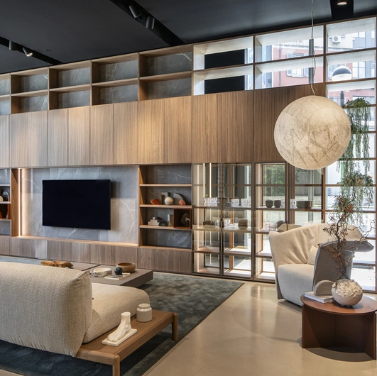 Vibra Wall Unit by Novamobili