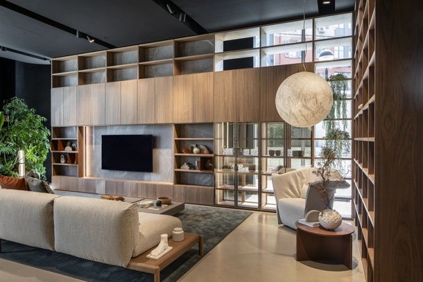 Vibra Wall Unit by Novamobili