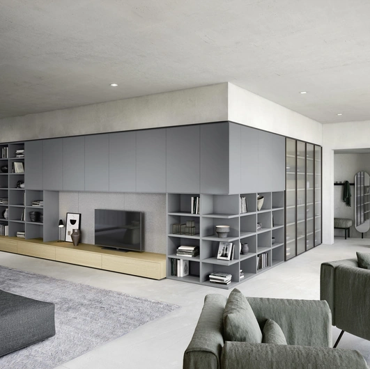 Wall 30 06 Equipped Wall Unit by Novamobili