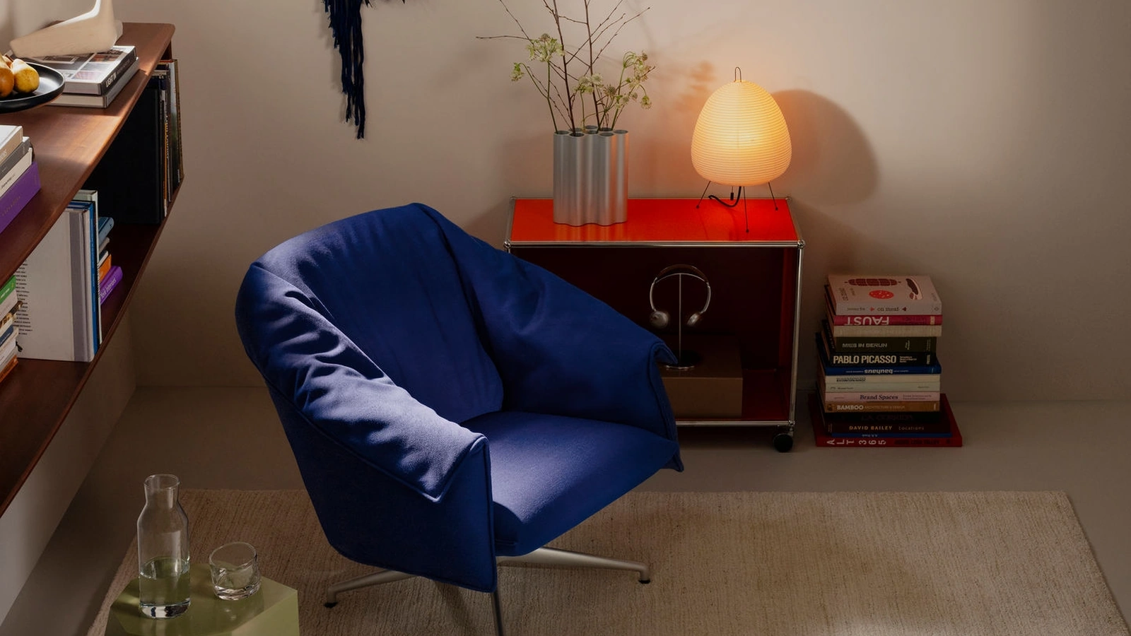 Vitra Bascule Fabric Armchair