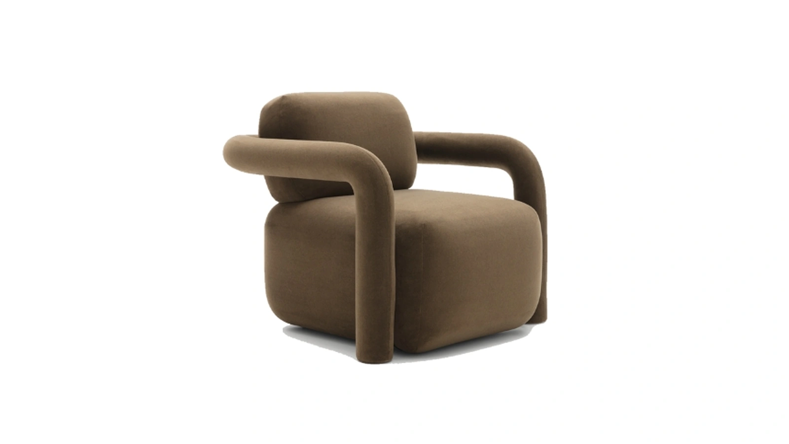Hairpin fabric armchair by Ditre Italia