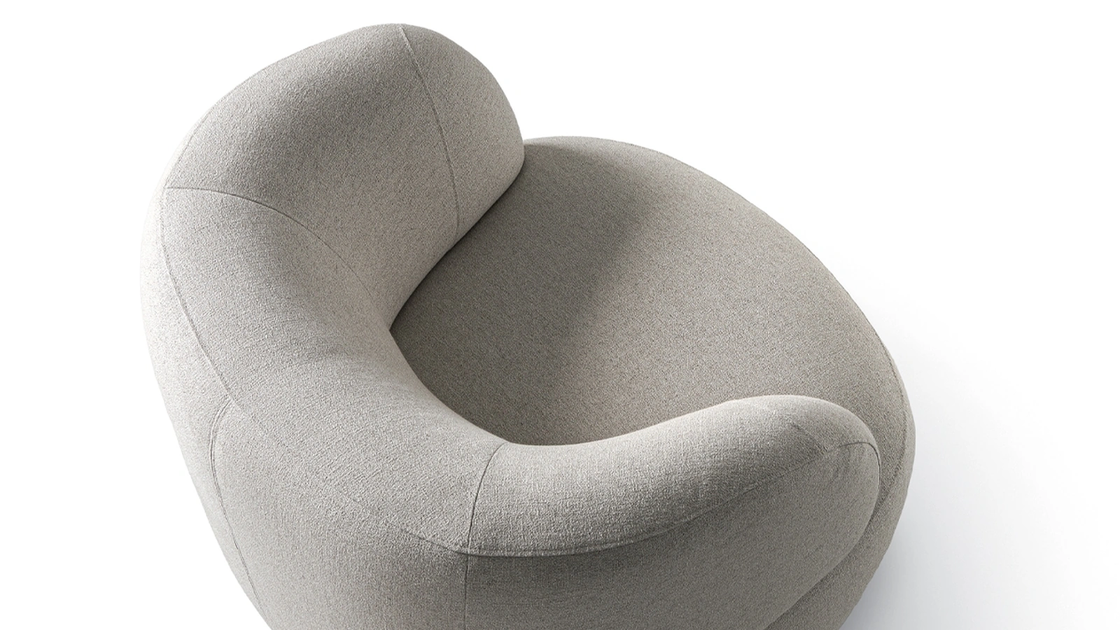 Isla upholstered armchair by Ditre Italia