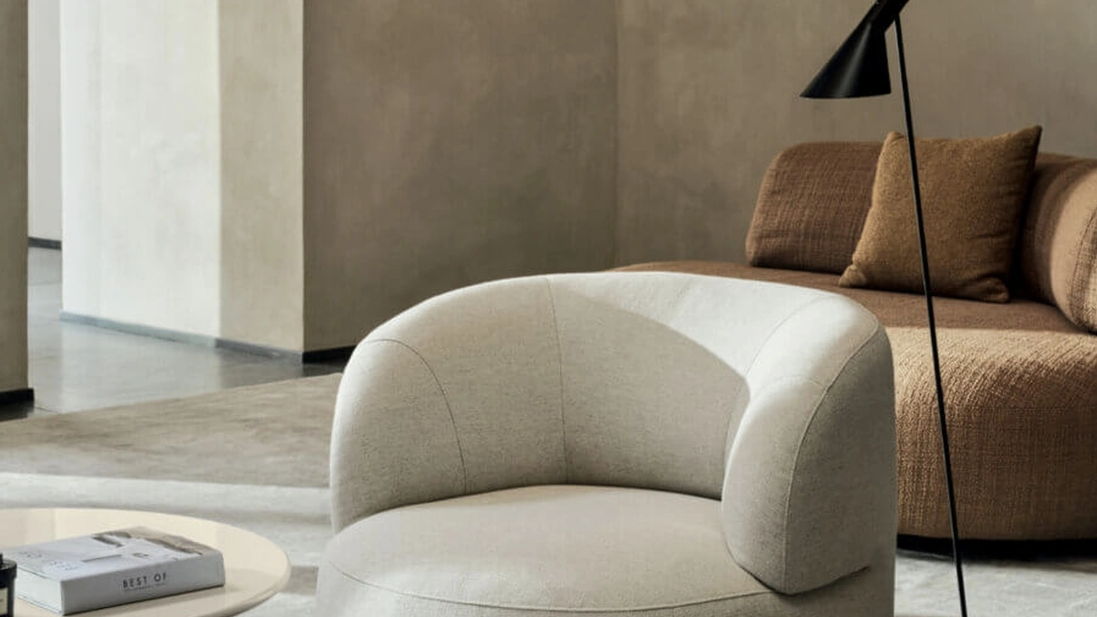 Isla upholstered armchair by Ditre Italia