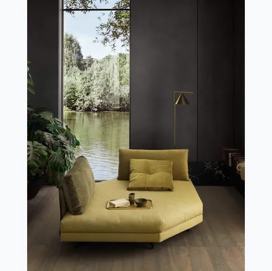 Stone Chaise Longue Armchair by Valentini