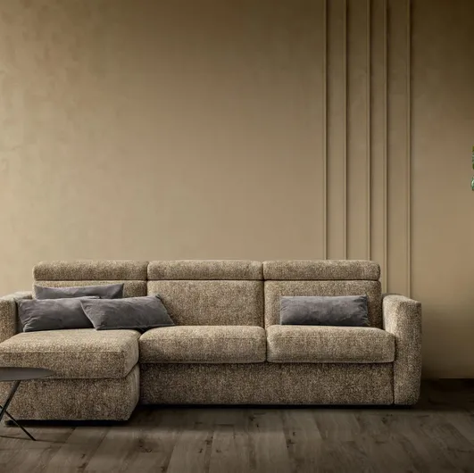 Ground sofa bed with peninsula by Samoa