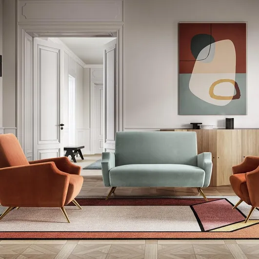 Lizzie fabric living room by Felis