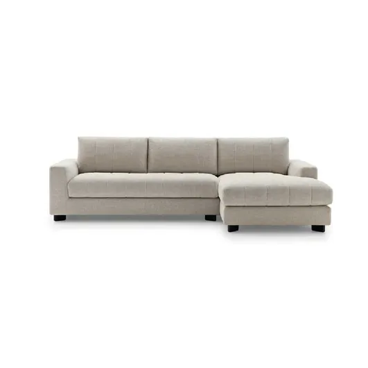 Fabric sofa with peninsula Luvon by Ditre Italia.