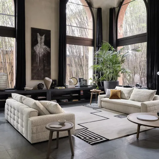 Samet Fix sofa by Gervasoni.
