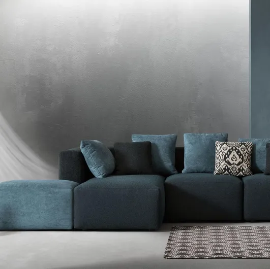 Upholstered fabric sofa Sassy by Samoa.