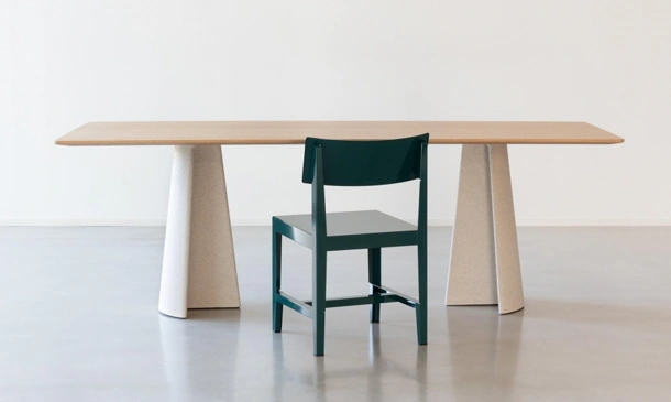 Bishop chair in steel sheet by Magis